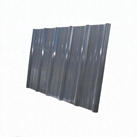 Telha trapezoidal de resina sint&eacute;tica