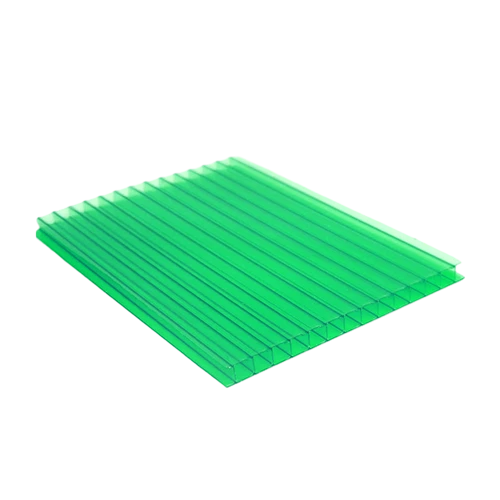 Folha de policarbonato Sunshine verde
